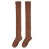 Women Thigh High Socks Extra Long Soft Leg Warmers Fuzzy Over Knee Boot Stockings Fleece Warm Plush Socks