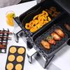 Silicone Baking Mat Non-Stick Air Fryer Liner for Cakes Cookies Jelly Pudding Oven Pan Hot Dog Bacon Rack Reusable Cake Molds