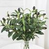 Элегантная искусственная оливковая ветвь ручной работы, искусственные растения, искусственный оливковый лист, спальня