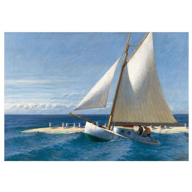 Edward Hopper Best Wallpaper Canvas Painting Posters and Prints Modern Painting Wall Art Picture for Living Room Home Decoration