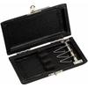 GALAX Standard Series Synthetic Leather Reed Case for Oboe, GOB-3, Black