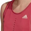 adidas Топ без рукавов с круглым вырезом и буквенным принтом, женские топы красного цвета GL5707