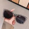 Women's Sunglasses Fashion Big Round Sun Glasses For Female Oversized Shades Vintage Jelly Color Pink Sunglass
