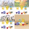 Adorable Pokmon Pikachu Bulbasaur Squirtle Psyduck Pvc Figurine Set 10cm Collectible Toys