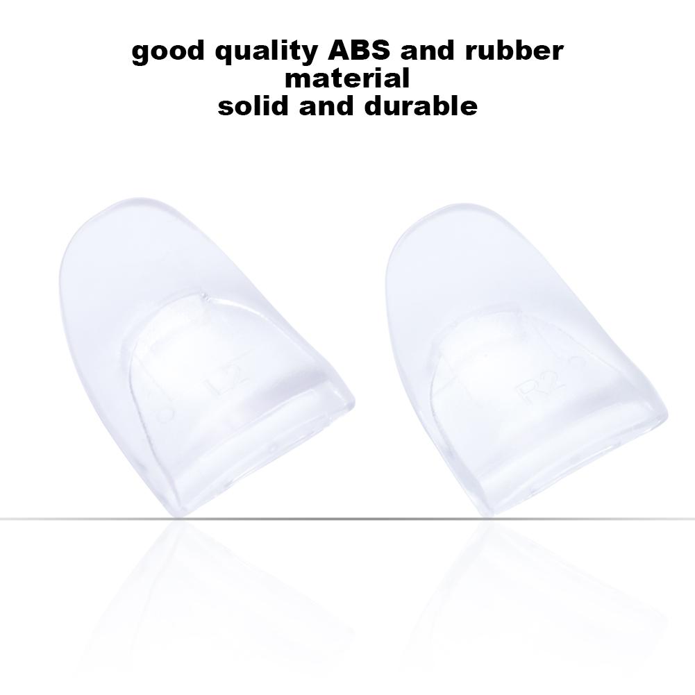 Набор из 2 шт. Прочные удлинители триггеров R2 L2 для контроллера PS4 (прозрачный)