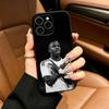 VJ 7 Винисиус Ж-Жуниор Чехол для телефона для iPhone 12 13 14 15 16 17 Pro Max, Легкий и практичный Мягкий черный чехол