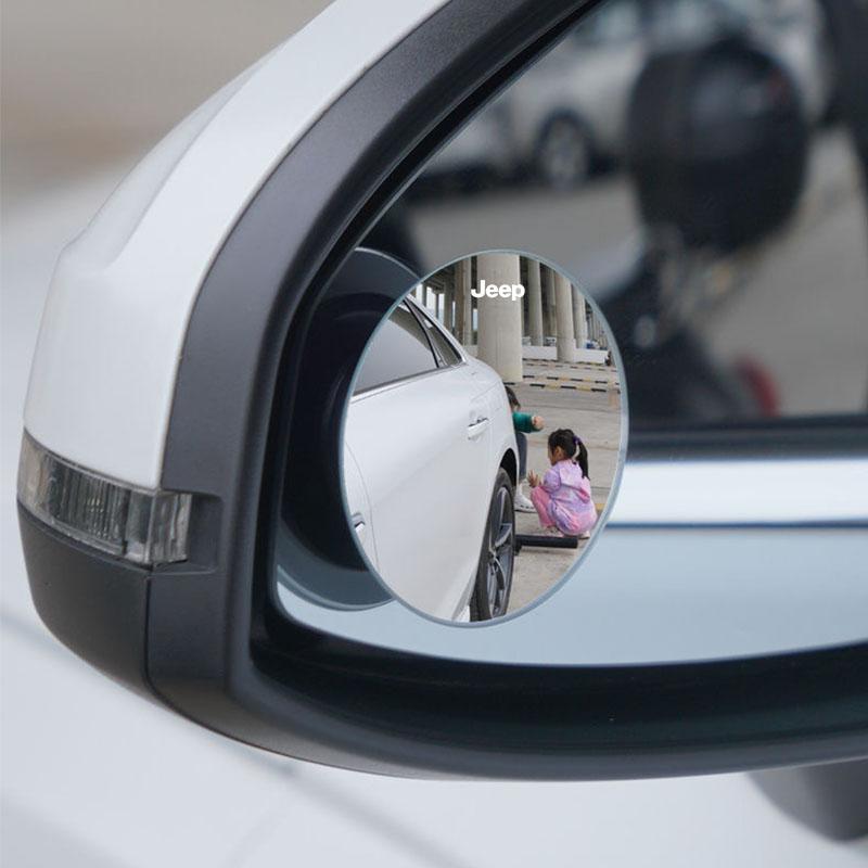 Car Rearview Mirror Image Extension Auxiliary Accessories For Jeep Grand Cherokee Patriot Liberty Wrangler JK Gladiator Compass AKU1