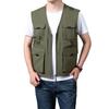 Fishing Vest Men's Multi Pocket Outdoor Workwear, Photography Sports Vest, Hiking Suit, Camisole Jacket