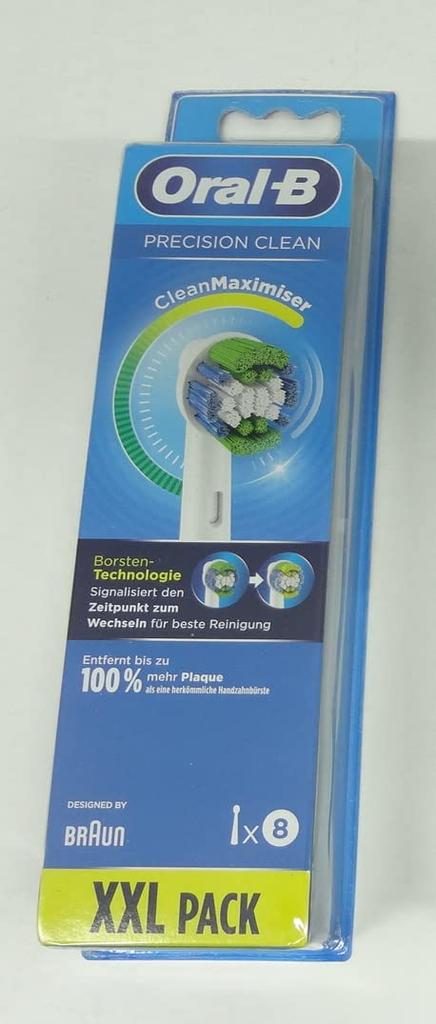 Braun Набор сменных щеток Oral-B Basic/PRECISION CLEAN (8 кистей) EB20RB-8EL [Параллельный импорт]