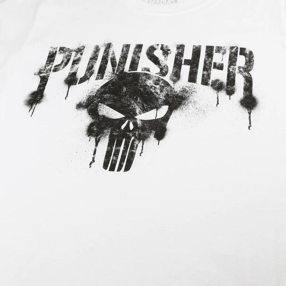 The Punisher Mens Text T-Shirt
