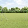 vidaXL Field Fence 1x25 M Galvanized Steel 3351341