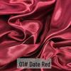 Satin Silk Red Gift Box Lining Fabric Scraps