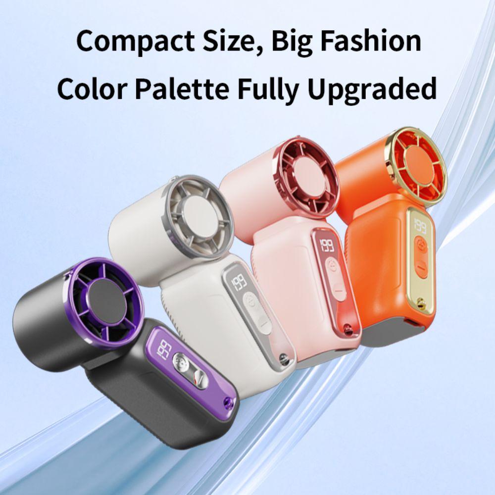 Powerful Wind Super Mini Handheld Fan USB Rechargeable Turbo Fan New Handheld Turbo Fan Summer