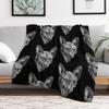 Canadian hairless Sphynx cat Throw Blanket Soft Breathable Blanket for Night Sleeping