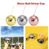 1PC Ball Cup Sparkling Cocktail Nightclub Party Sparkling Straw Wine Cup Drinking Syrup Tea Bottle Beverage