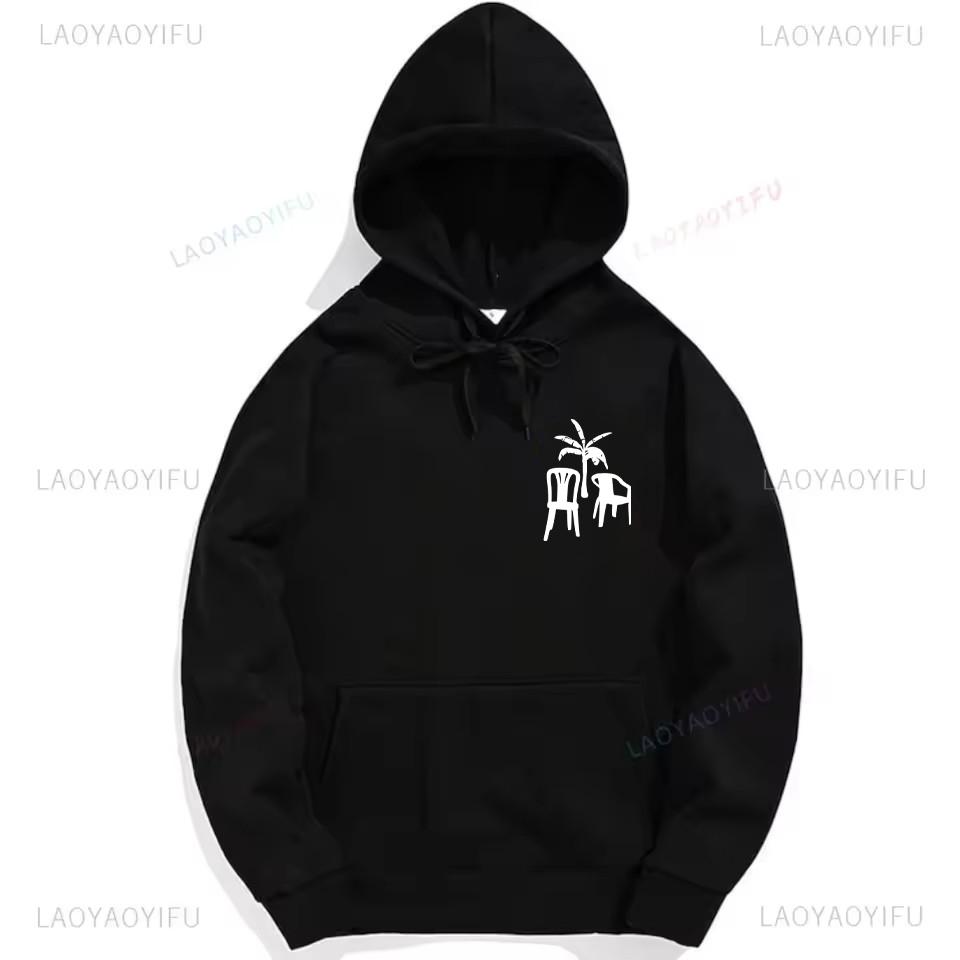 Bad Bunny Деби Тирар Мас Фотос Толстовка с графикой лягушки Модная хип-хоп худи Женская Мужская Черная Пуэрто-Рико Со спущенным плечом Пуловер