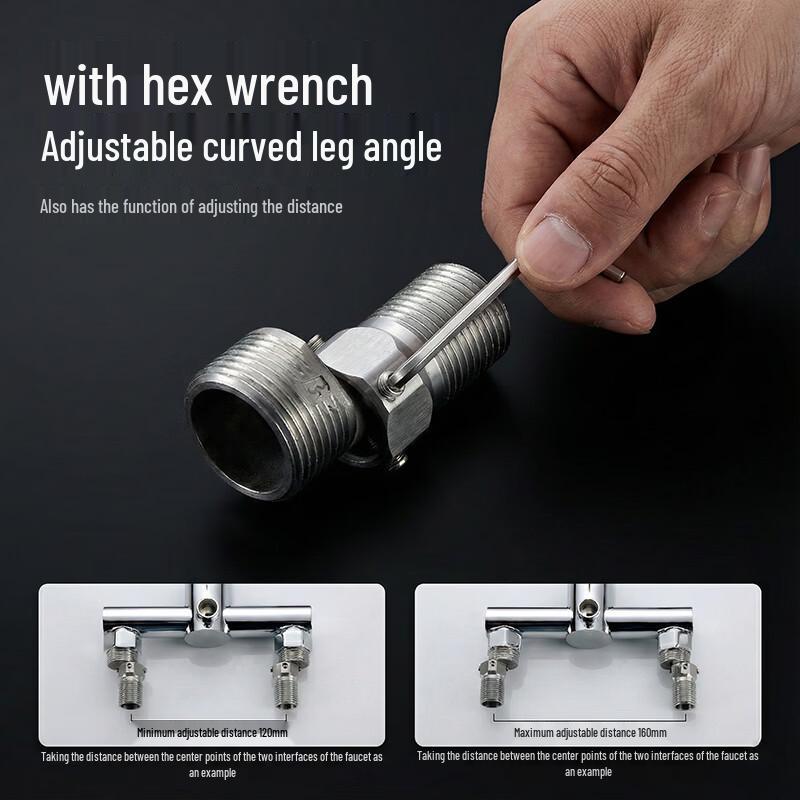 Универсальный эксцентриковый переходник для душа OLEWA (2-Pack)