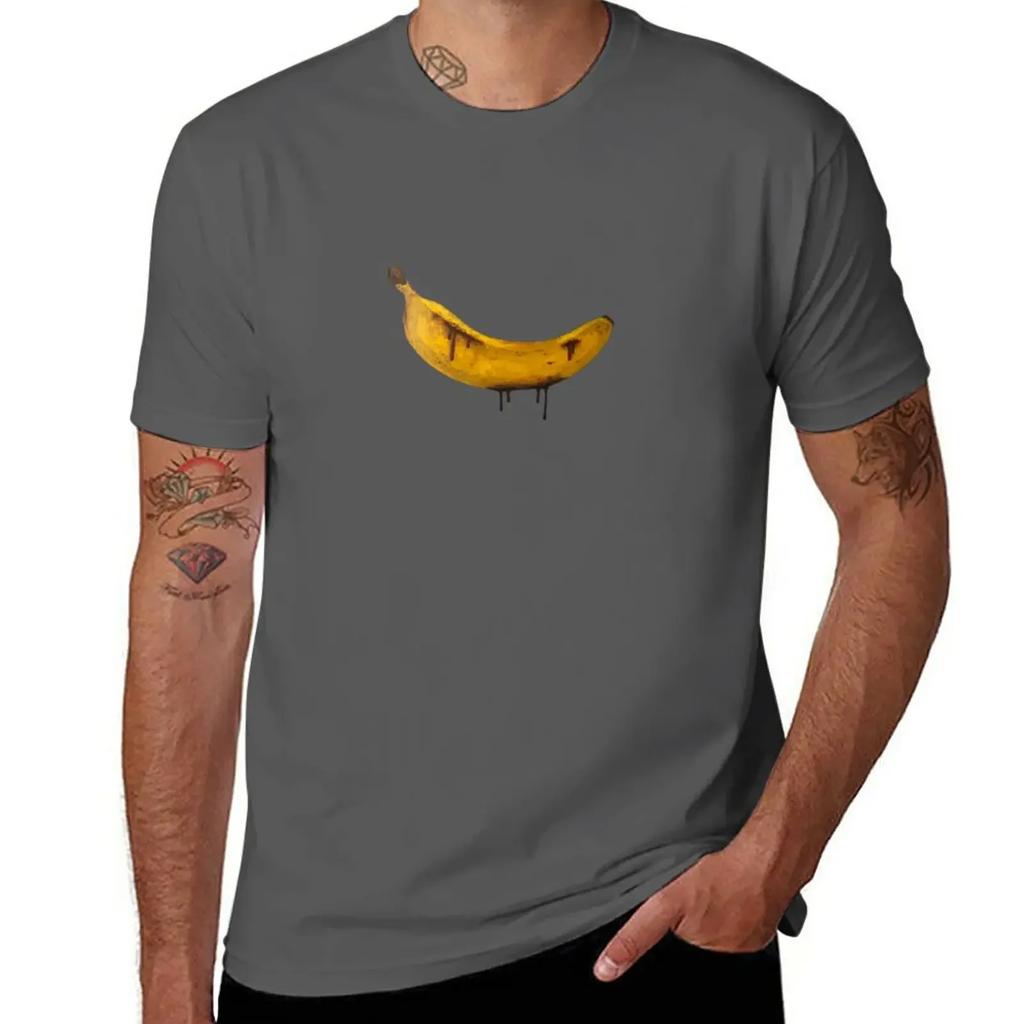 The bloody banana TShirt boys whites plus sizes oversized t shirts for men