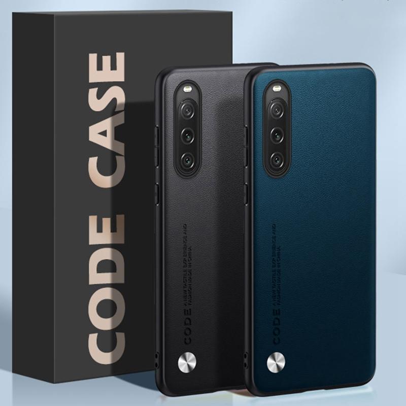 Роскошный простой чехол из искусственной кожи для Sony Xperia 1 10 В 10 В, матовый силиконовый чехол с мягкими краями, противоударный защитный чехол для телефона для Sony Xperia 1 В 1 В