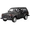 1/32 LADA NIVA Классическая модель автомобиля из литого металла игрушечные транспортные средства модель автомобиля с высокой имитацией звука и света коллекция детский подарок