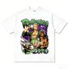 ONE PIECE Roronoa Zoro Anime Mens Summer Tshirt Street Hip Hop Loose Casual Y2K Creative Printed ParentChild Top