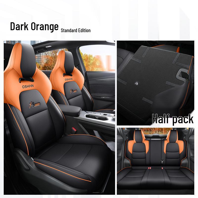 Custom Leather Car Seat Covers for 2023 Auchan X5PLUS - Full Coverage