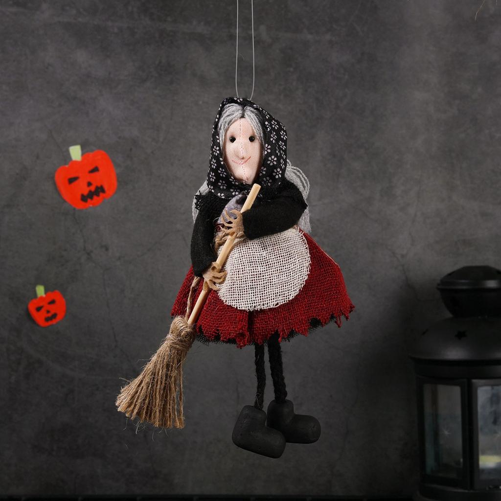 Хэллоуин подвесное украшение ведьмы кукла ведьмы подвеска с куклой ведьмы подвесное украшение для вечеринки на Хэллоуин принадлежности