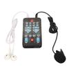 Handheld Voice Changer ABS Portable Multifunctional Sound Disguiser with 8 Sound Effects for Phone Tablet Black