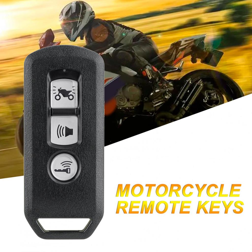 433MHz K96 Smart Remote Key Fob ID47 Chip 3 Button Serviceable Motorcycle Lock System