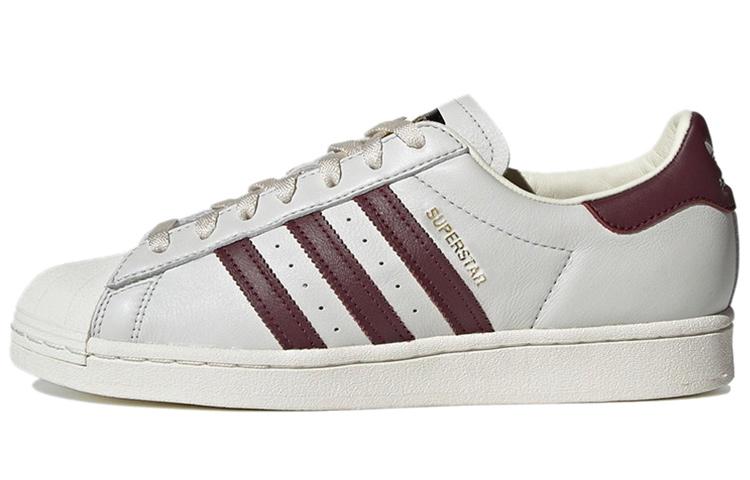 adidas Superstar 'Off White Maroon' H68187