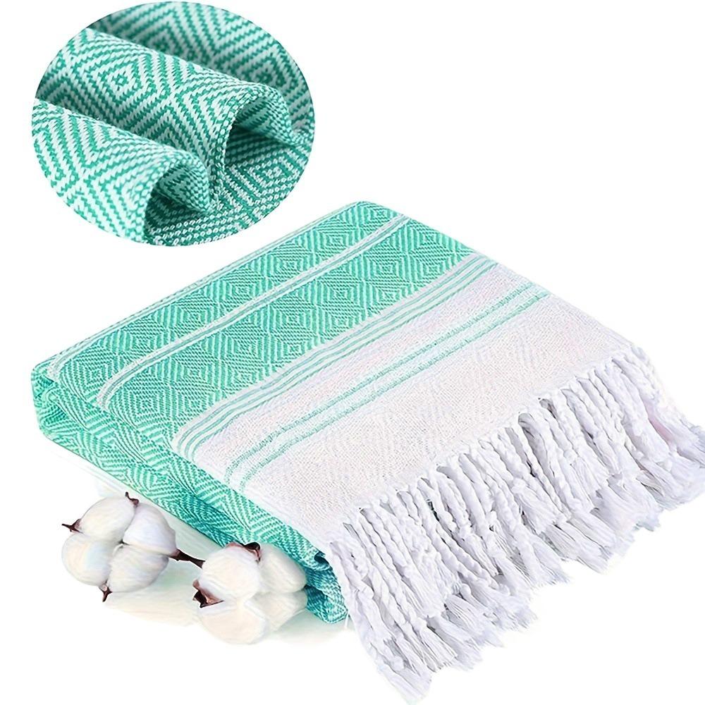 Absorbent Travel Blanket Lightweight Cotton Bath Towel Set New Oversized Turkish Beach Towel