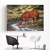 Diamond Embroidery Horse Full Drill Diamond Painting Animal Pictures of Rhinestones Beaded Painting