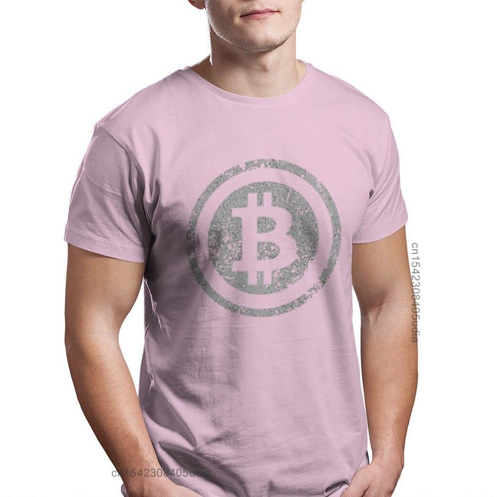 Футболка с надписью Bitcoin Art Satoshi Nakamoto Offerts для мужчин Homme Graphic Cool Design Cotton Harajuku T Shirt