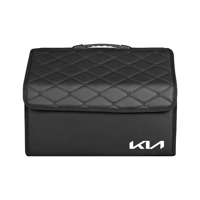 ISFR5 Car Trunk Organizer Box Foldable Storage Tidying Bag Accessories For Kia GT-Line KN Sportage Ceed Rio Picanto Sorento Soul