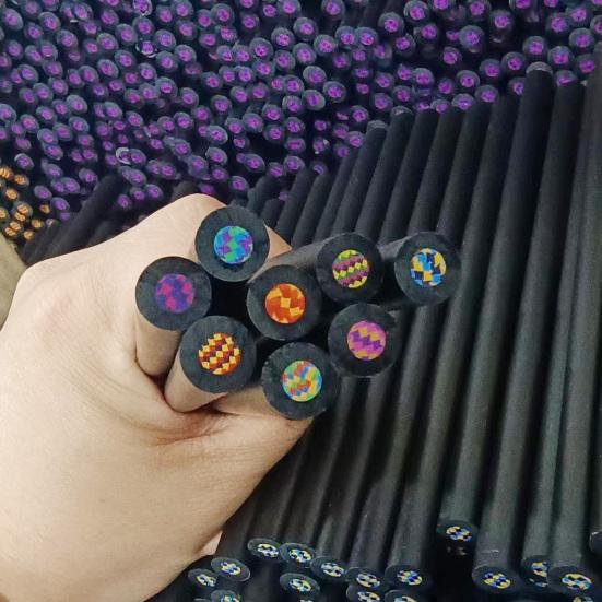 8/12 шт. Набор градиентных радужных карандашей для детей и взрослых, гигантские цветные карандаши для художественного раскрашивания