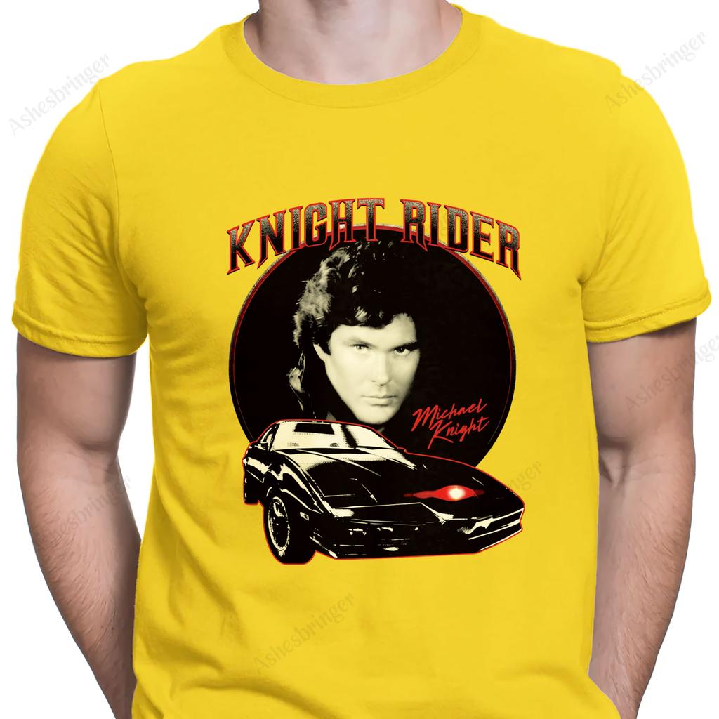 Футболка с графикой Рыцарь дорог Майкл Найт, уличный повседневный стиль, футболка для мужчин и женщин