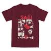 Vintage Saw Jigsaw Game Over Men Women's T Shirts Merch Humor Tees T-Shirt Cotton Plus Size Clothes