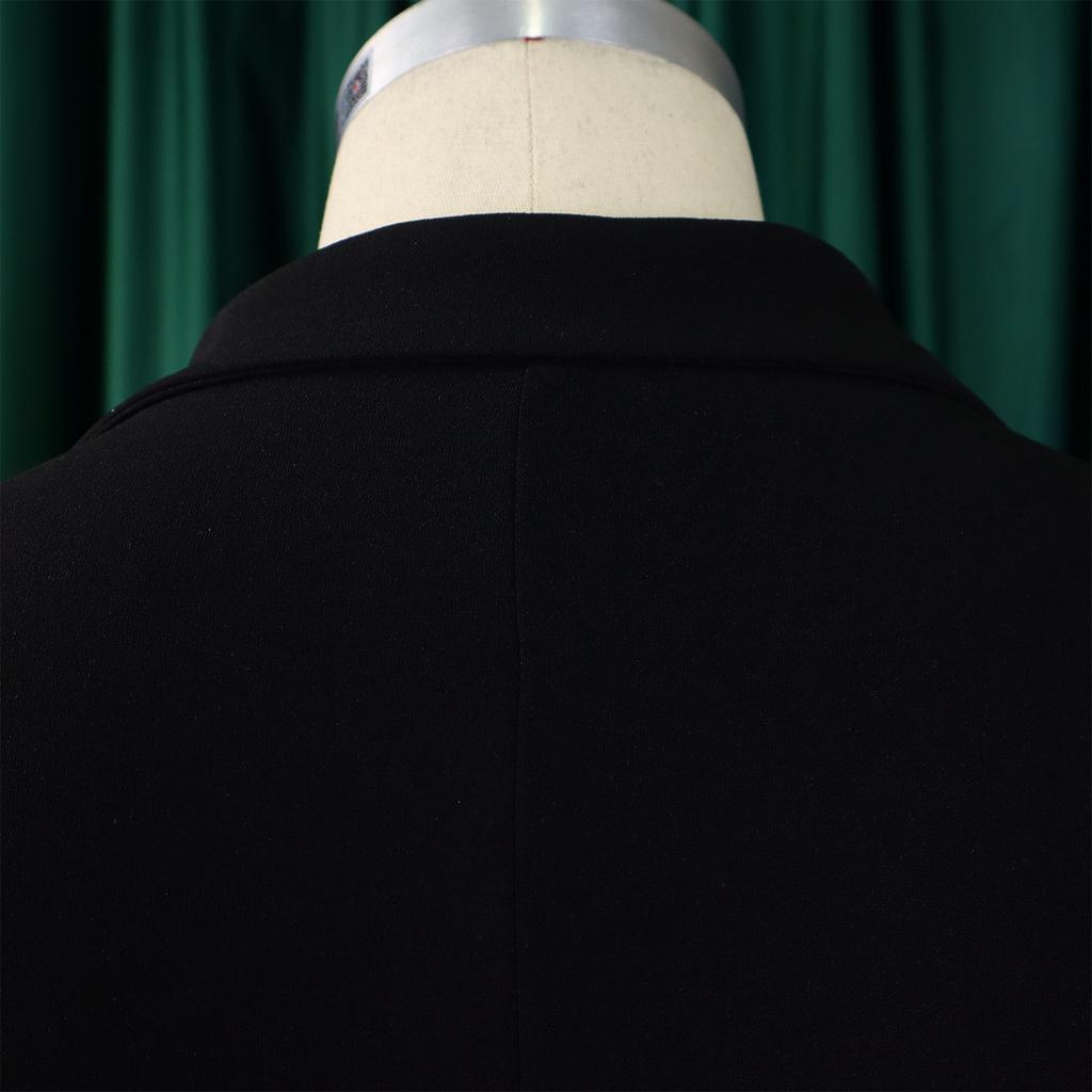 YYFS Женская мода весна осень однотонный принт длинный рукав поло воротник высокая талия повседневные платья