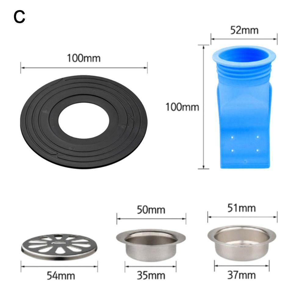 Insect Proof Shower Floor Drain Core Backflow Preventer Anti-odor Floor Drain Sink Strainer
