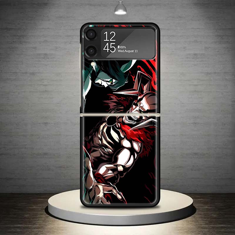 Чехол для телефона Kurosaki Ichigo Bleach для Samsung Galaxy Z Flip 7 6 5 4 3 5G Ударопрочный чехол Z Flip7 Flip6 ZFlip5 Flip3 Flip4 Luxur