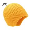 Stretchy Comfortable Fit Hat Winter Knitted with Ear Flaps for Men, Soft Fleece Lined Hat, Outdoor Hiking And Travel Cap Thermal Cap, Cold Weather