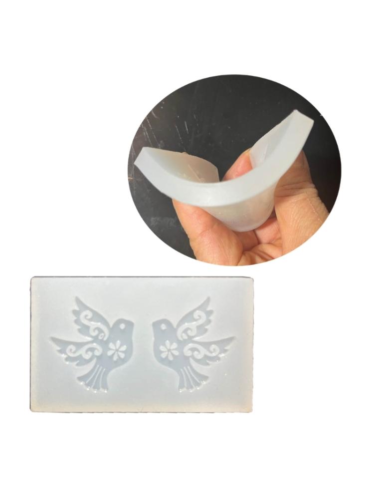 Flexible Silicone Mold Shaped Accessories Mould Epoxy Resin Moulds Jewelry Making Tool for Y Enthusiasts