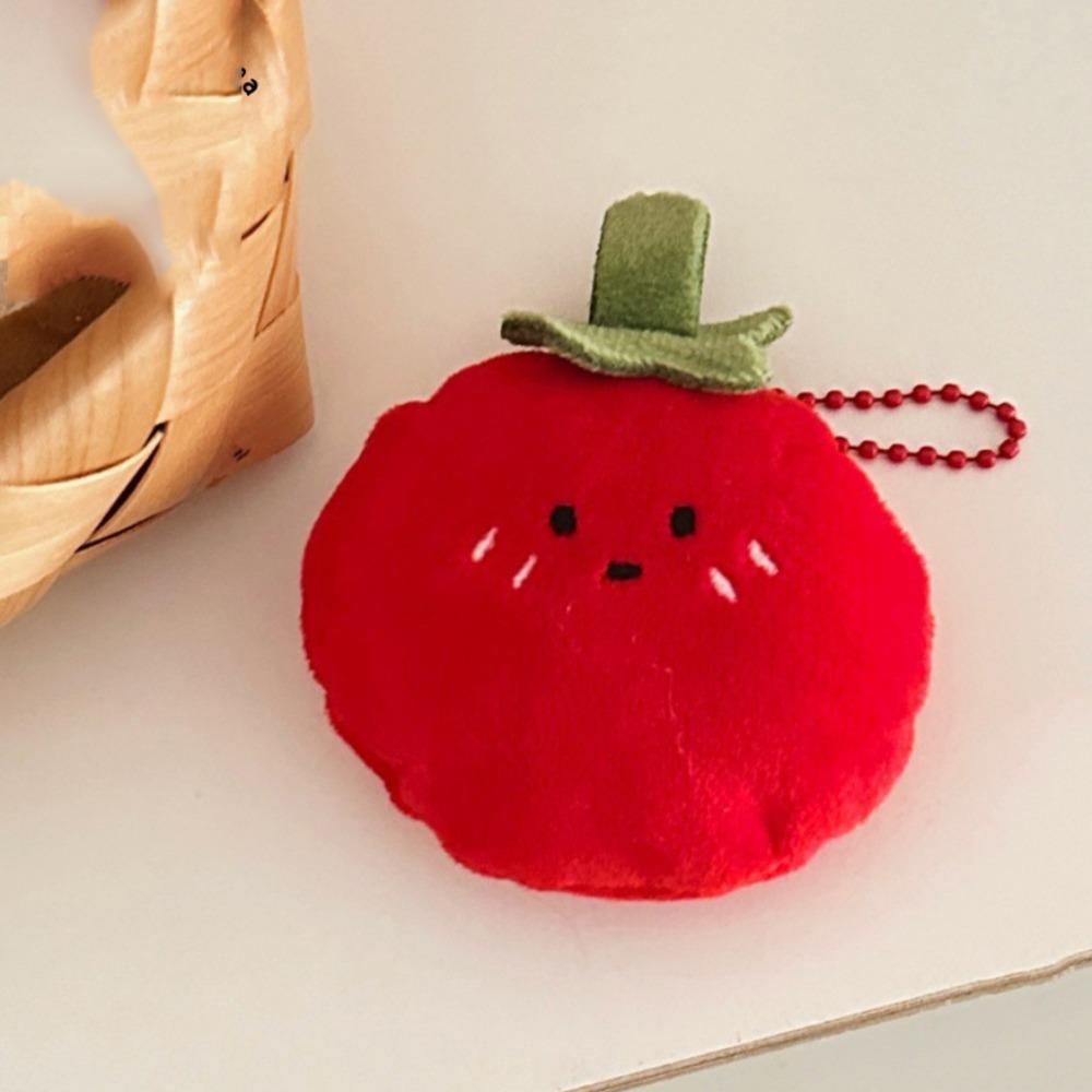 Мультяшная еда плюшевый брелок подвеска мешок картошки модный помидор плюшевый брелок подвесной аксессуар