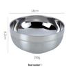 Двустенные миски Zhishi из нержавеющей стали 304, 11,5 см (2-Pack)