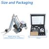 Freenove Robot Arm Kit for Raspberry Pi Stepper Metal Clamp Drawing Record App Control Pi Not 5/4B/3B+/3B/3A+, Motor, Construction, Mode, Mode, &