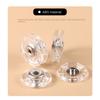 10Pcs Acrylic Snap Button Transparent Snap Fastener Sewing Accessories Fastener