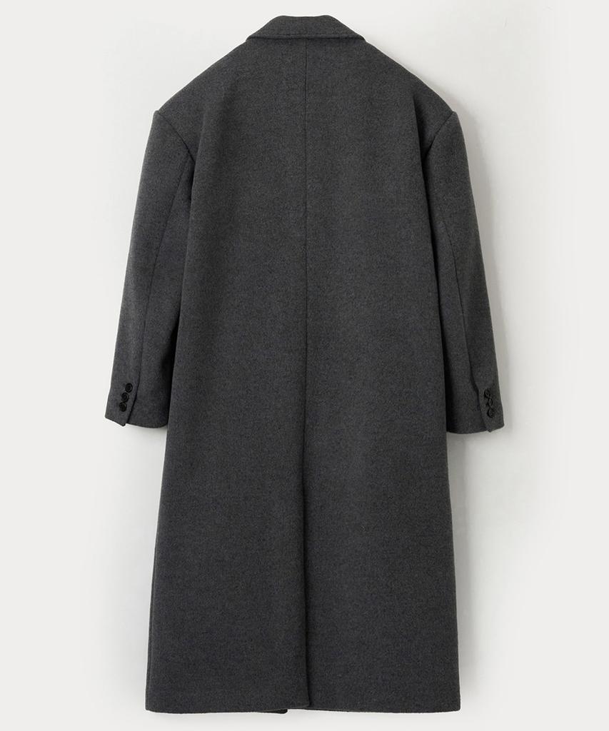 Anytime Loreak Moss Overfit Single Coat - Charcoal