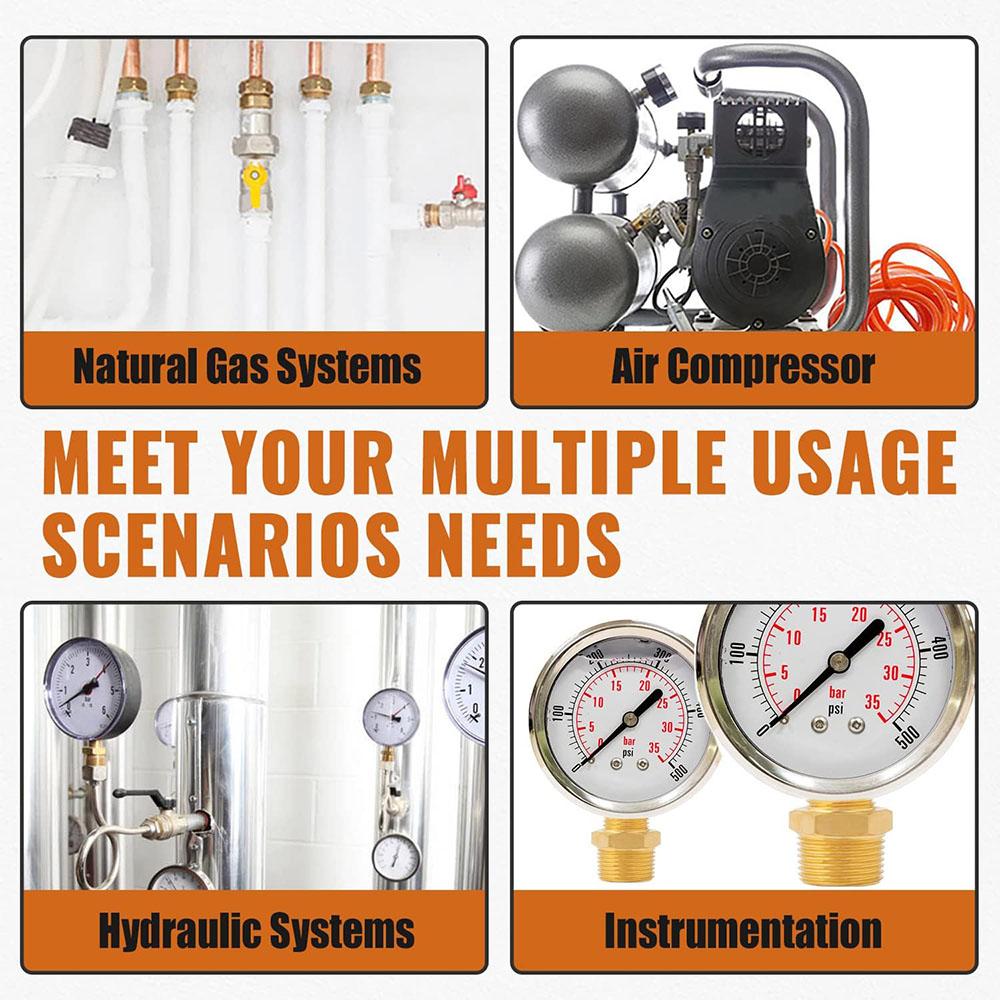 Соединитель 3/4"GHT X 1/2"NPT Наружная резьба, Латунный ниппель Адаптер для преобразования садового шланга 4 шт.