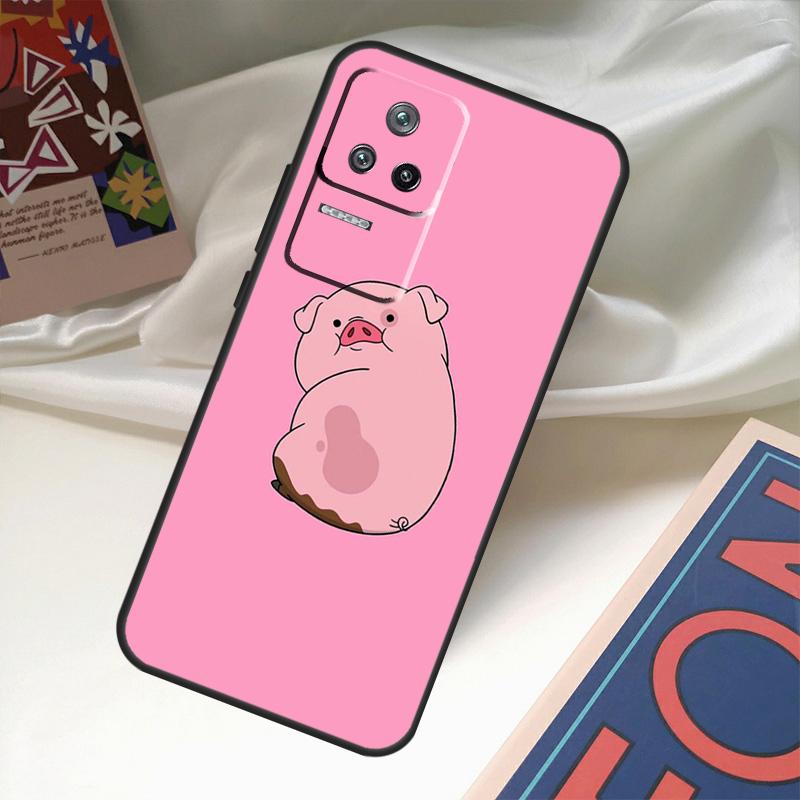 Cartoon Pig Case For Xiaomi 13 14 Ultra 11T 12T 13T Pro 12 Lite POCO X6 M6 Pro X3 X4 X5 M5s F3 F5 Cover