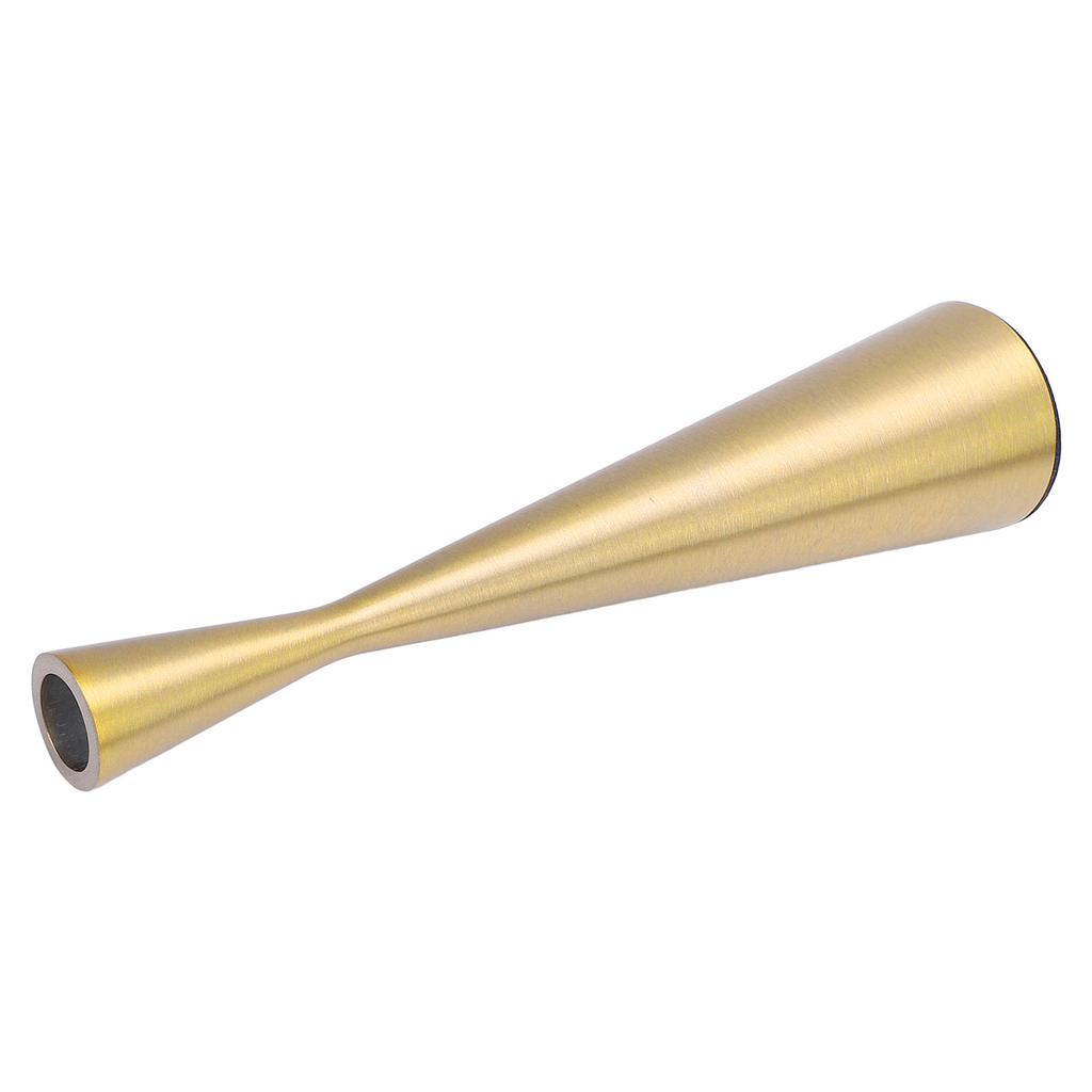 Geometric Candle Holder Aluminum Gold Taper Candlestick Holder Decor for 3cm Candle L 6 X 26.5cm /